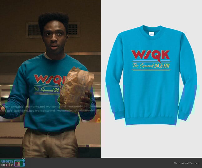 the costume department or vintage. Costume gallery outfits are for display only. Items are either handmade worn by Lucas (Caleb McLaughlin) on Stranger Things