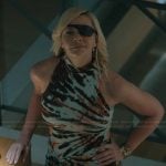 Tiff’s tie dye sleeveless dress on Elsbeth