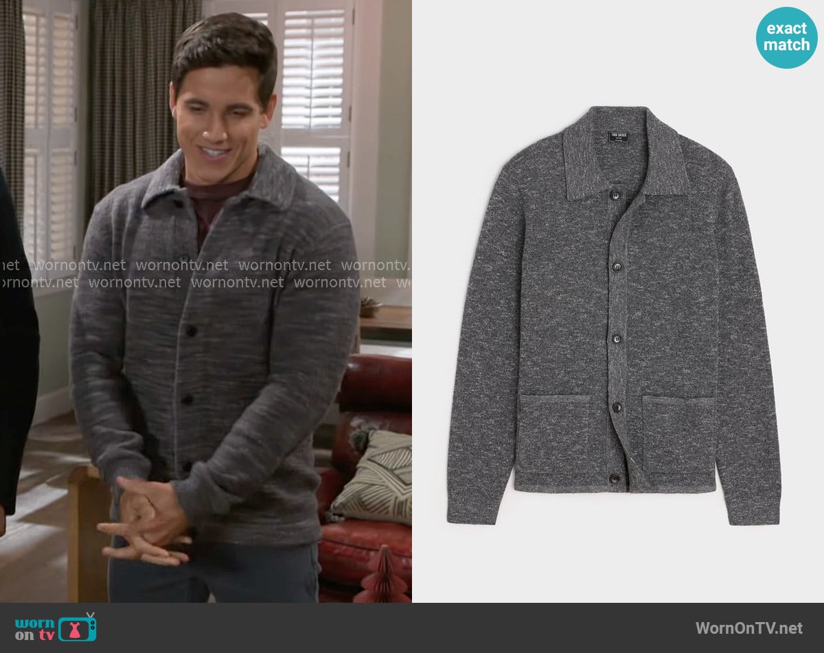 Todd Snyder Shore Pub Jacket worn by Bradley 'Smitty' Smith (Mike Manning) on Beyond the Gates