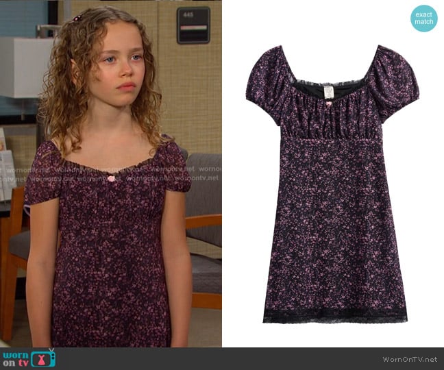 Treasure & Bond Kids' Puff Sleeve Dress Dress