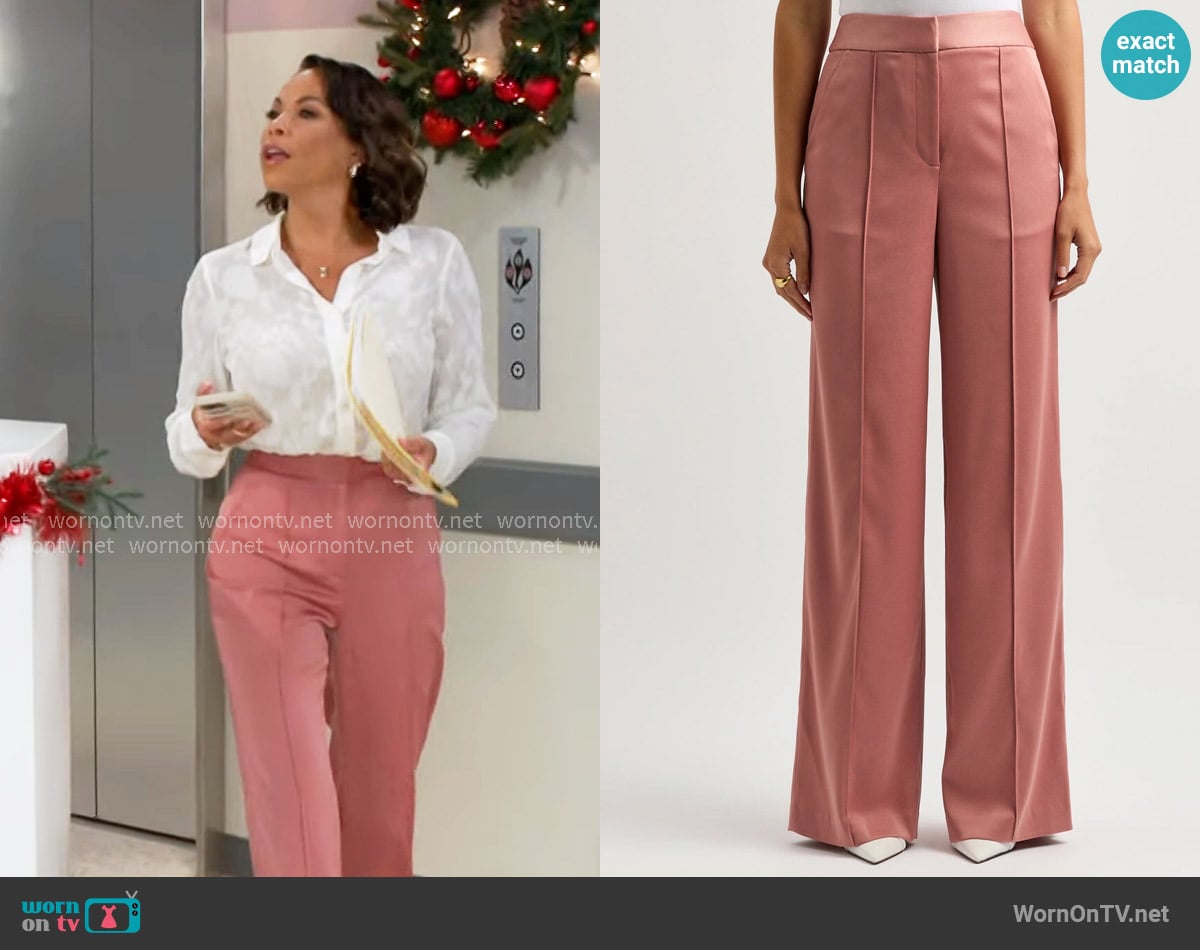 Veronica Beard Edia Pants worn by Nicole Dupree Richardson (Daphnee Duplaix) on Beyond the Gates