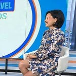 Vicky’s black cutout pumps on Today