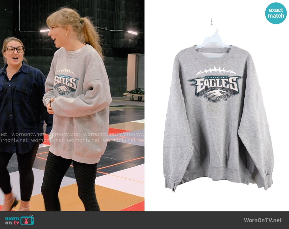 Vintage Eagles Sweatshirt worn by Taylor Swift on The End of an Era