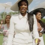 Wendy’s white mini shirtdress on The Real Housewives of Potomac