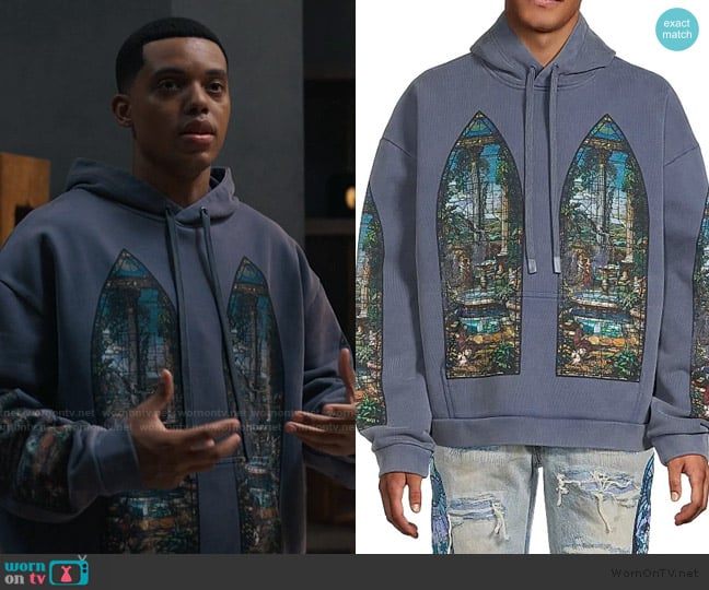 Who Decides War Apparent Cotton Hoodie worn by Will Smith (Jabari Banks) on Bel-Air