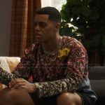 Will’s printed sweatshirt on Bel-Air