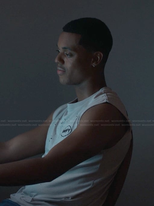 Will's gray tank on Bel-Air