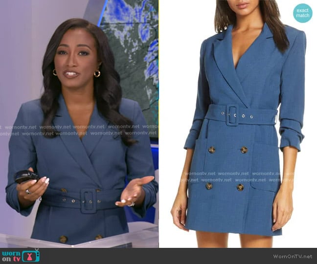 Adelyn Rae Kayle Jacket Dress worn by Brittany Bell on Good Morning America