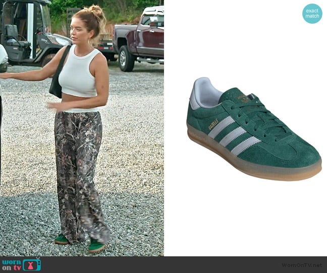 Salley’s green suede sneakers on Southern Charm