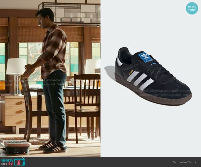 Ravi’s black sneakers on 9-1-1