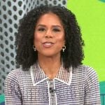 Adriana Diaz’s knit shirtdress on CBS Mornings