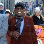 Al Roker’s brown corduroy blazer and pant suit on Today