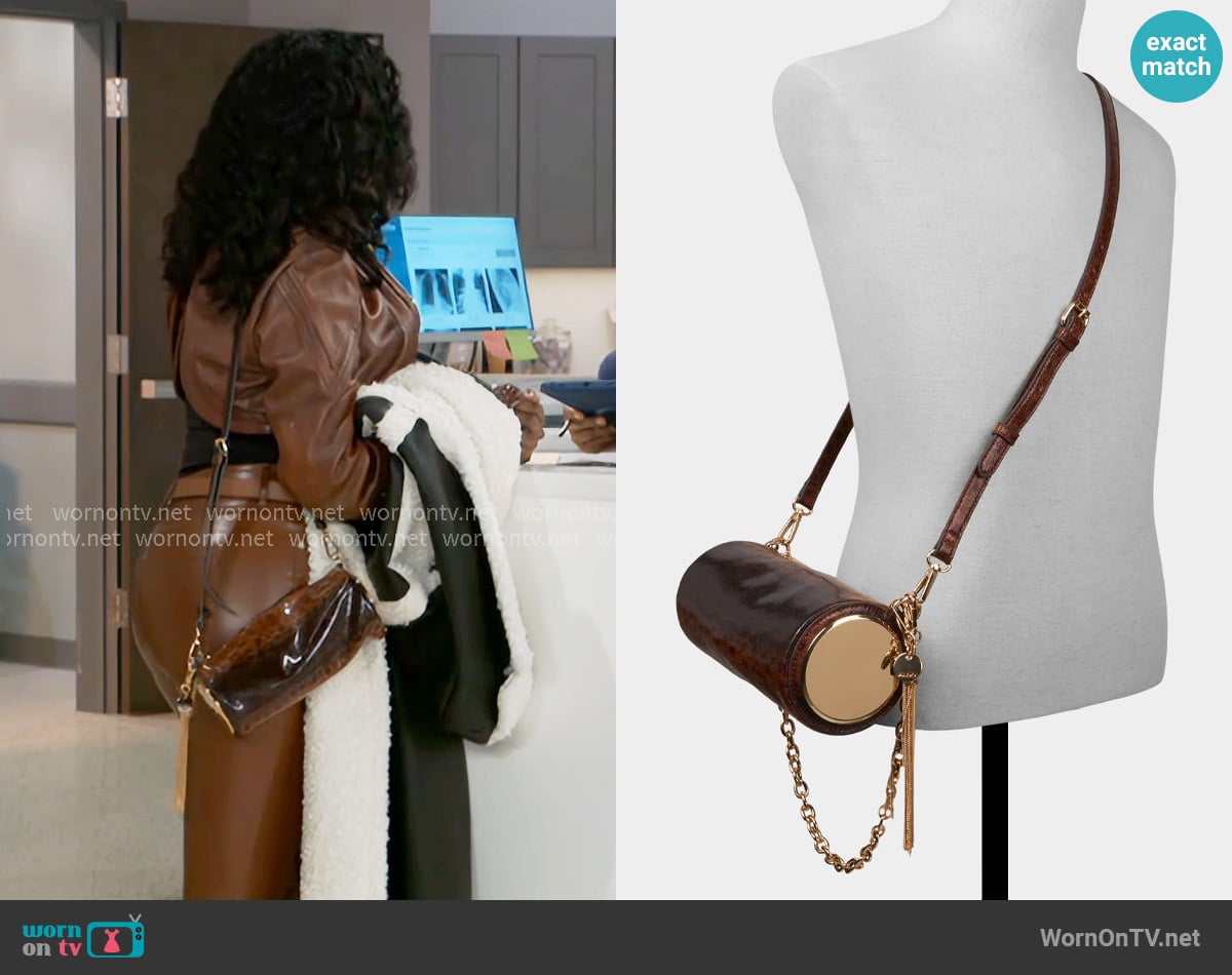 Aldo Iness Bag worn by Dana 'Leslie' Thomas (Trisha Mann-Grant) on Beyond the Gates