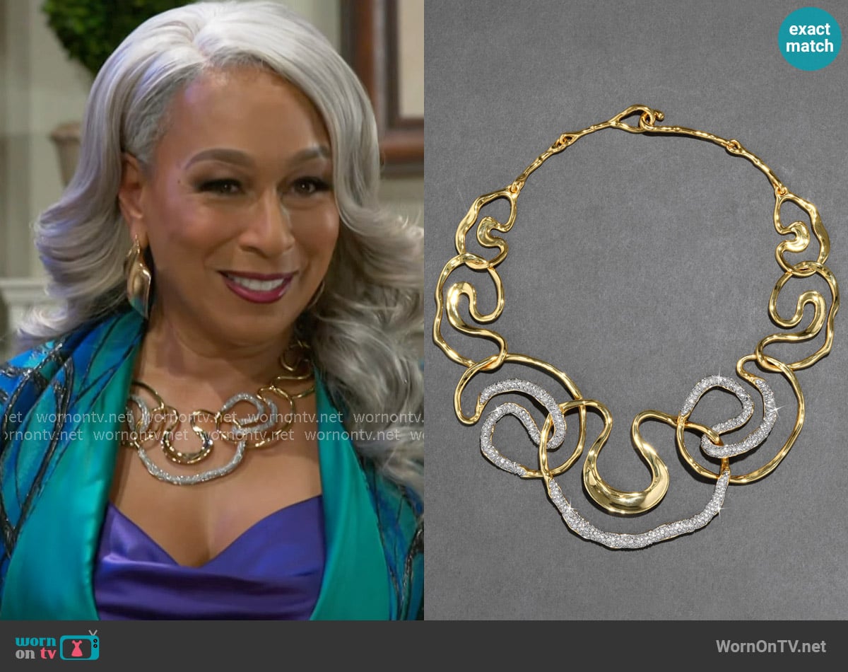 Anita’s necklace on Beyond the Gates Anita’s necklace on Beyond the Gates