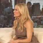 Ali Larter’s check halter top and pants on The Drew Barrymore Show