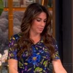 Alyssa’s floral print dress on The View