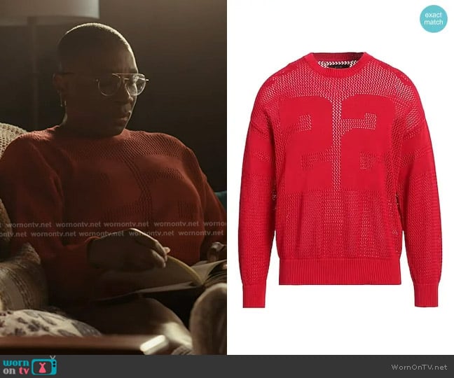 Amiri Knit Sweater worn by Henrietta Wilson (Aisha Hinds) on 9-1-1