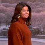 Ana’s brown turtleneck sweater on The View