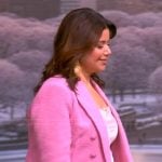 Ana’s pink tweed blazer on The View