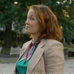 Angie’s houndstooth blazer on Will Trent