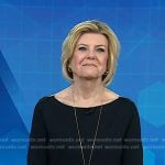 Anne’s green clover pendant necklace on Today