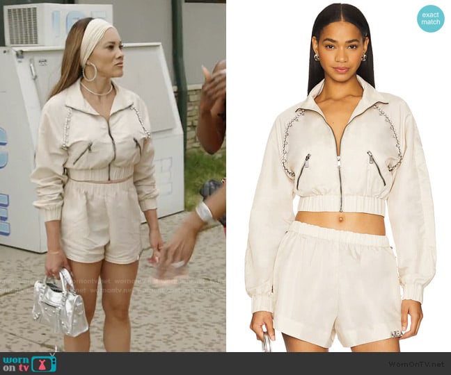 Ashley’s embellished shorts on RHOP