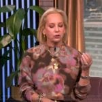 Caren Lettiere’s floral print top on The View