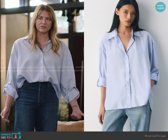 Babaton Archive Shirt worn by Erica (Brit Morgan) on Greys Anatomy