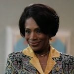 Barbara's paisley print blazer on Abbott Elementary