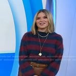 Jenna’s brown leather belt on Today