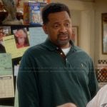 Bennie’s polo sweater on The Upshaws