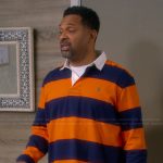 Bennie’s striped rugby shirt on The Upshaws