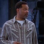 Bennie’s plaid shirt on The Upshaws