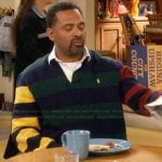 Bennie’s striped rugby jersey on The Upshaws