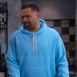 Bennie’s blue hoodie on The Upshaws