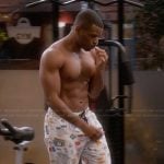 Bernard’s printed pajama pants on The Upshaws