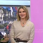 Jenna’s brown leather belt on Today