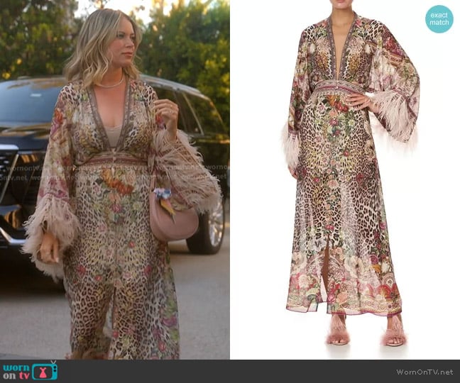 Camilla Rose with Elastic Back Waist in Anarchy at Annabells worn by Amanda Frances on The Real Housewives of Beverly Hills