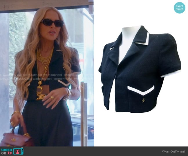 Chanel Vintage1995 Spring Collection worn by Rachel Zoe on The Real Housewives of Beverly Hills
