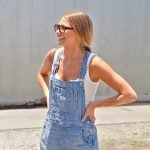 Charley’s denim overalls on Southern Charm