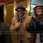 Craig’s camel wool coat on Today