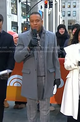 Craig's grey coat on Today