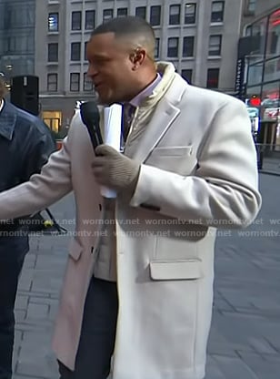 Craig’s white coat on Today