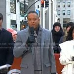 Craig’s grey coat on Today