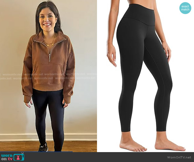 CRZ Yoga at Amazon Butterluxe Yoga Leggings worn by Adrianna Barrionuevo Brach on Today