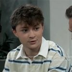 Danny’s stripe shirt on General Hospital