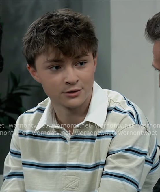Danny’s stripe shirt on General Hospital