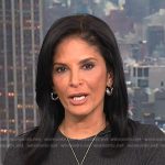 Darlene’s silver pendant neckalce on Today