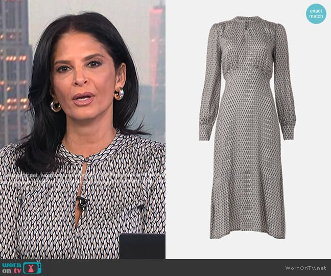 Dea Kudibal Rumer Midi Dress worn by Darlene Rodriguez on Today