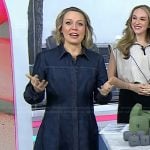 Dylan’s denim mini dress on Today